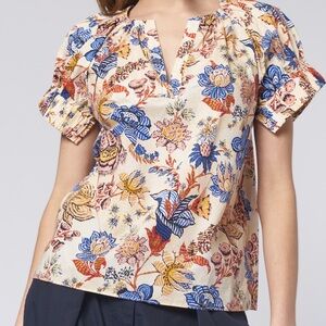 Floral Print Women's Top